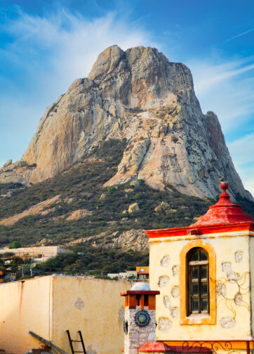 Peña de Bernal from San Miguel de Allende